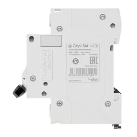 Картинка Выключатель автоматический 3п 16А С 4.5kA 400В City9 Set Systeme Electric