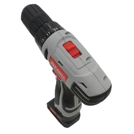 Картинка Дрель-шуруповерт аккумуляторная 24В Ресанта ДА-24-2ЛК-У