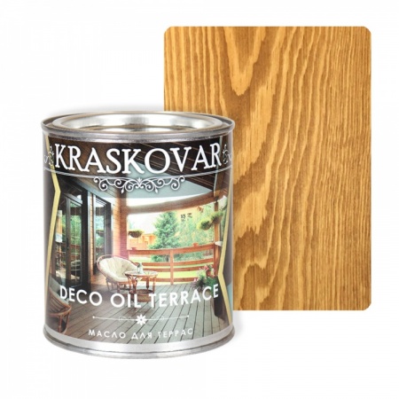Масло для террас Kraskovar Deco Oil Terrace 0,75 л Можжевельник