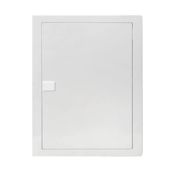 Картинка Щит слаботочный встраиваемый Nova 3 габарит пластиковая дверь IP41 мультимедийный EKF