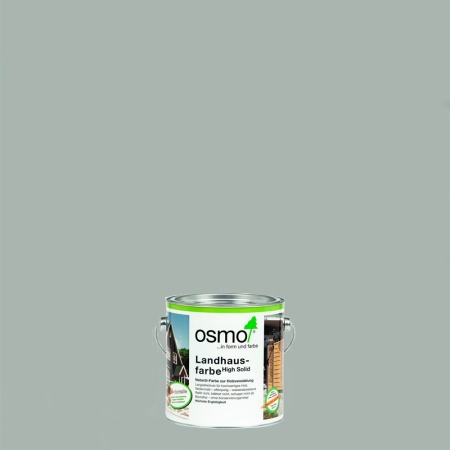 Непрозрачная краска для дерева Osmo Landhausfarbe 2735 Дымчато-серая укрывная  0.75 л