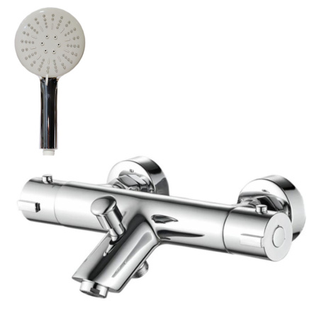 Смеситель для ванны термостат латунь VALFEX Alba Chrome VF.60809