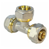 Картинка Тройник обжимной для труб металлопласт 20x16x20 PE-RT/Al/PE-RT Valfex