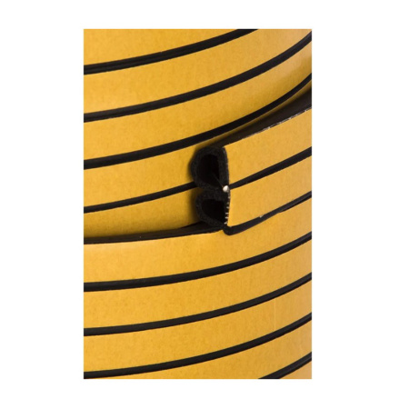 Картинка Уплотнитель 10х12 мм Черный 50 м ТЕСН-ТОР D