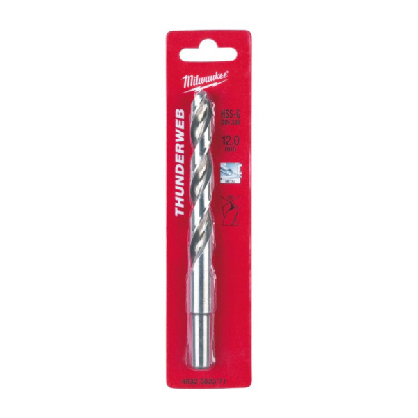 Картинка Сверло по металлу THUNDERWEB HSS-G 12.0x151 Milwaukee