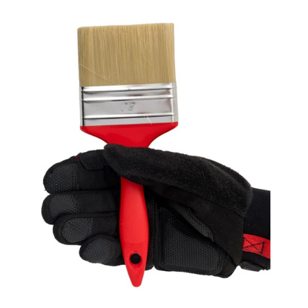 Картинка Кисть плоская универсальная синтетическая 80 мм BEOROL PPUS80