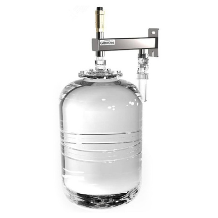Картинка Кронштейн для бака ГВС до 18 л 1/2' BKSS-18D.BASIS нержавейка AISI 304 BK 18D1B 00 Gidruss