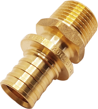 Картинка Переход НР 20-1/2" Латунь РОСТерм