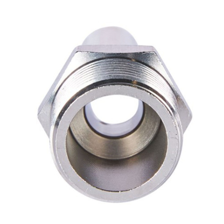 Картинка Вставка переходная НПр-НР Ø 15х3/4" Нержавеющая сталь ROMMER