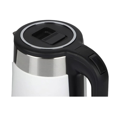 Картинка Чайник HS-1043 на 1.7 л двойной корпус Белый HomeStar