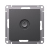 Картинка Розетка TV телевизионная в рамку механизм Базальт ATLASDESIGN Systeme Electric