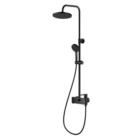 Душевая система тропический душ латунь Avior Black VALFEX VF.24590-7