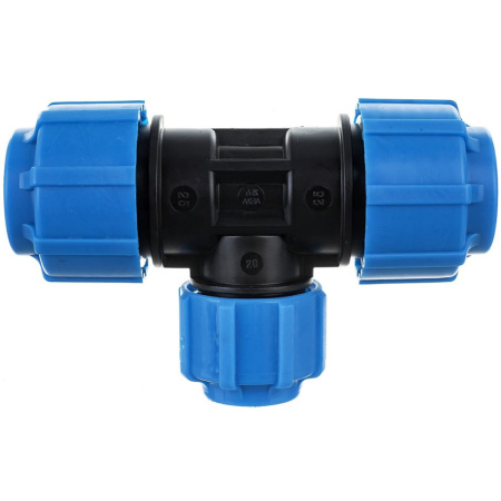 Картинка Тройник переходной ПНД 25х20х25/90 ТПК-АКВА Политэк