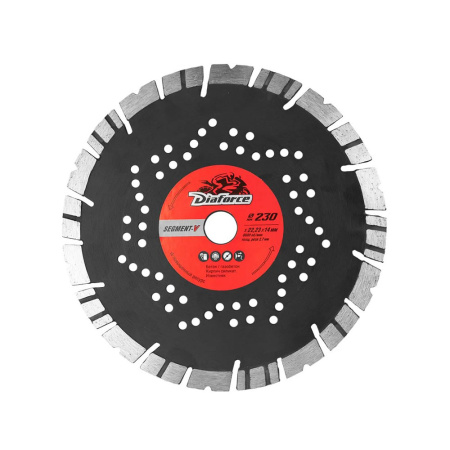 Картинка Круг алмазный 230х22,23х14х2,7 мм Diaforce Segment-V