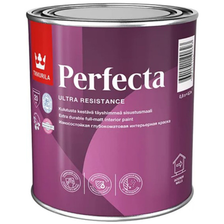Краска для интерьера база С 0,9 л Tikkurila PERFECTA