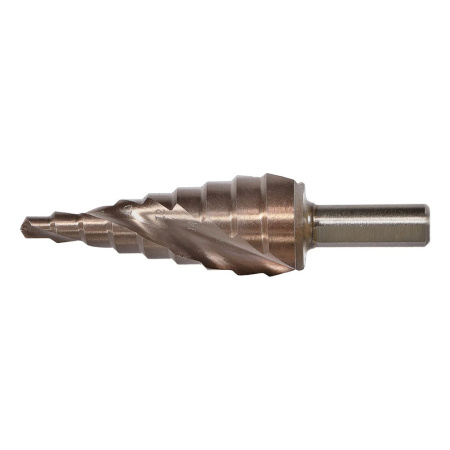 Картинка Сверло ступенчатое по металлу 4-20 мм спираль кобальт Sturm