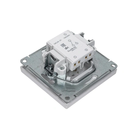 Картинка Переключатель 1-клавишный механизм SE ArtGallery Лотос GAL001361 Systeme Electric