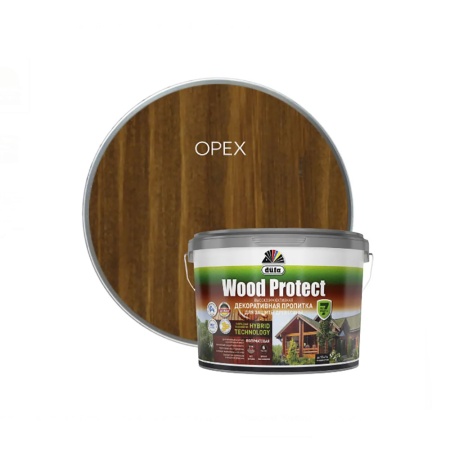 Пропитка Dufa Wood Protect Орех 9 л