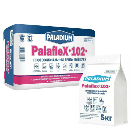 Картинка Плиточный клей 25 кг PALADIUM PalafleX-102
