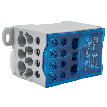 Картинка Блок распределительный на DIN-рейку РБД-400А IEK