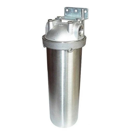 Изображение Корпус магистрального фильтра 10SL HMS-10B-3/4BSP из нержавеющей стали 8006 Гидротек Картинка Корпус магистрального фильтра 10SL HMS-10B-3/4BSP из нержавеющей стали 8006 Гидротек