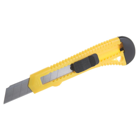 Картинка Нож 18 мм желтый Biber