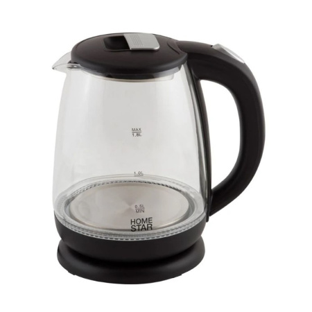 Картинка Чайник электрический Стеклянный HS-1018 на 1,8 л HomeStar