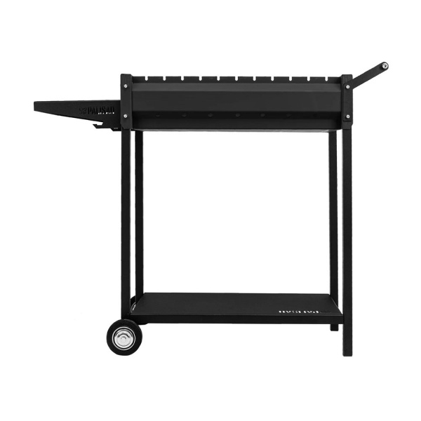 Картинка Мангал сварной на колесах 662х390х152/805 мм кочерга в комплекте PALISAD Camping