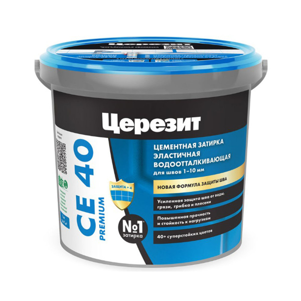 Картинка Затирка Церезит СЕ 40 1 кг Водоотталкивающая Белый мрамор 03