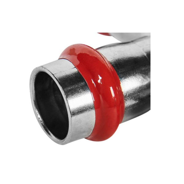 Картинка Тройник-переходник ВПр Ø 22х15х22 Нержавеющая сталь пресс ROMMER