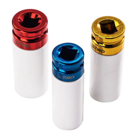 Набор ударных головок 17х19х21 мм кейс DELI DL2003Q