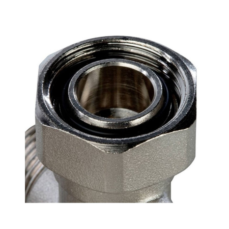 Картинка Узел нижнего подключения радиатора Угловой для однотрубной системы 3/4 STOUT