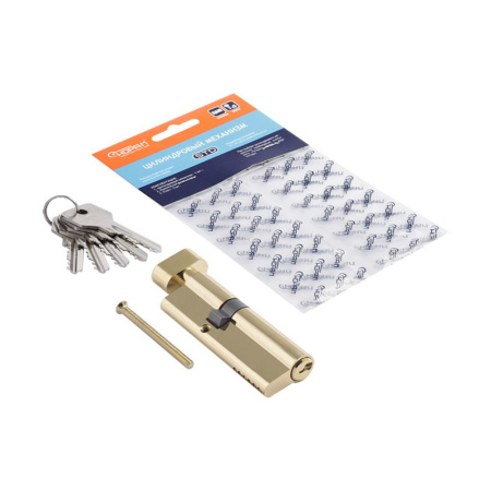 Картинка Личинка цилиндровый механизм Эко Z ЛВ-90 55-35в Золото НОРА-М