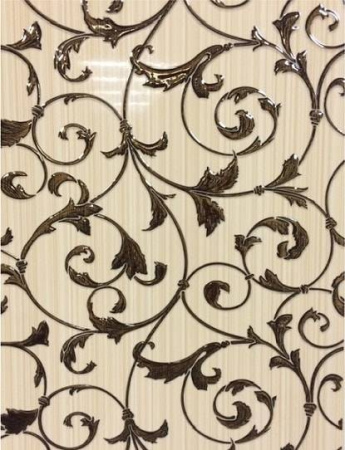 Плитка декор "Дания" 400х250х8 мм Бежевый