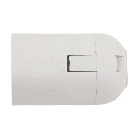 Картинка Патрон E27-ПП пластиковый Белый 10А 250В IN HOME\