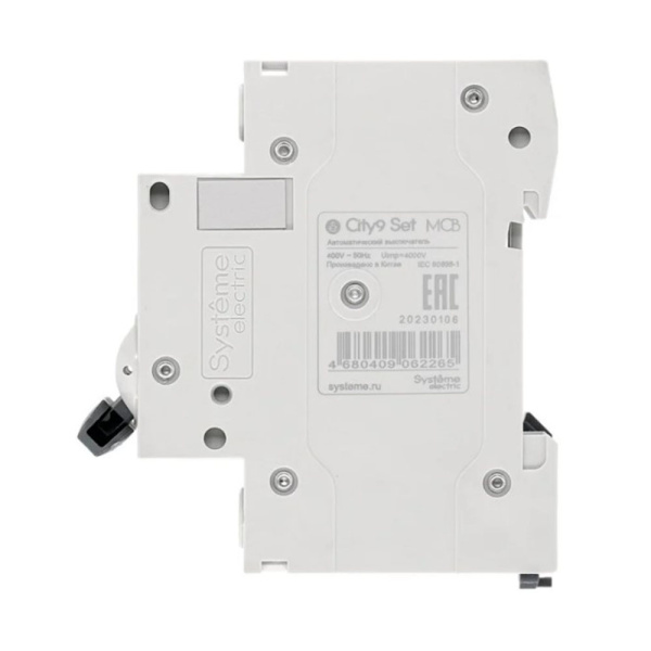 Картинка Автоматический выключатель 2п С 25А 4.5kA 230В City9 C9F34225 Systeme Electric