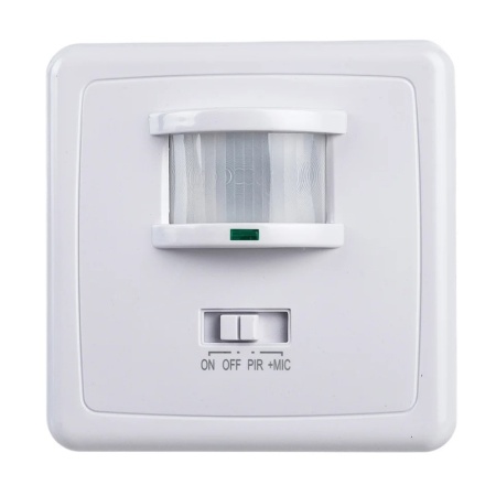 Датчик движения ИК встраиваемый  500w 140 гр 12 м IP20 Белый SEN1A FERON