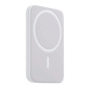 Портативное беспроводное зарядное устройство Power Bank 5000 mAh MagSafe Белое