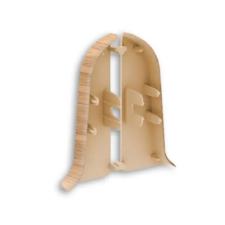 Картинка Торцевые для плинтуса К-П70 мм Дуб 201 IDEAL Классик