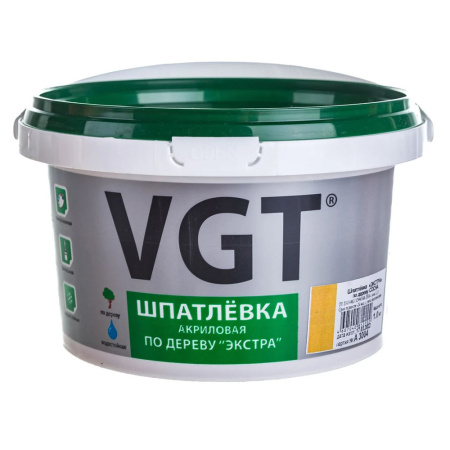 Шпатлевка по дереву ЭКСТРА Сосна 1 кг VGT