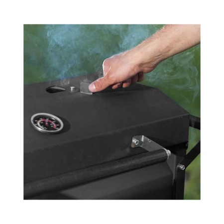 Картинка Мангал сварной на колесах 662х390х920 мм кочерга в комплекте PALISAD Camping