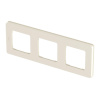 Рамка 3 поста Слоновая кость Legrand INSPIRIA