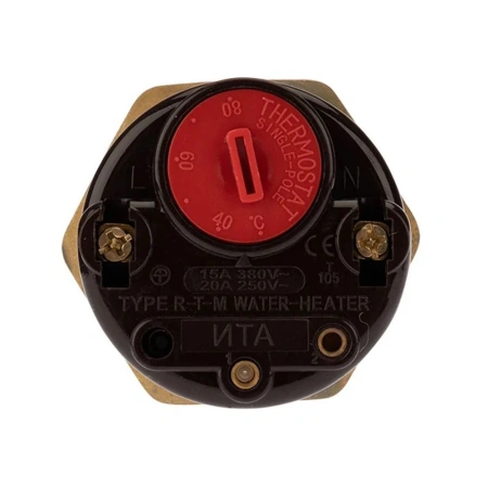 Картинка ТЭН RDT-1500 Вт с терморегулятором REXANT