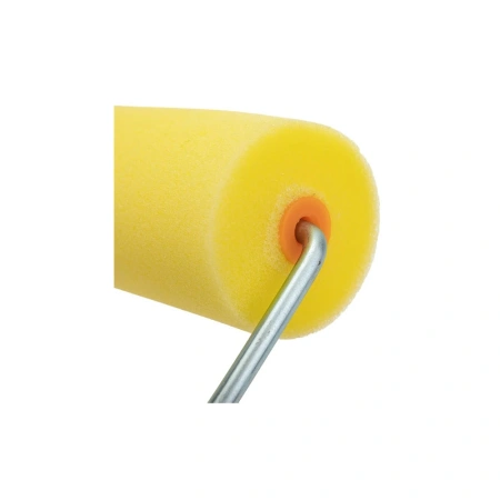 Картинка Валик поролоновый 230 мм с бюгелем Желтый FIT