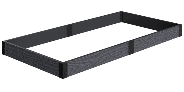 Картинка Доска грядочная ДПК Holzhof Eco S 150х25х2950 мм Антрацит