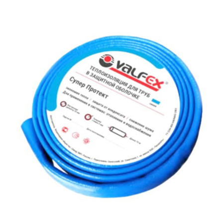 Теплоизоляция 28x4 мм 10 м Синяя VALFEX