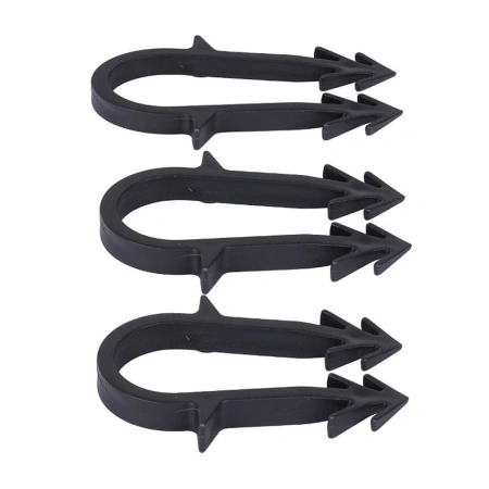 Картинка Скоба якорная 50 мм для труб Ø 16-20 мм кассета для такера STOUT