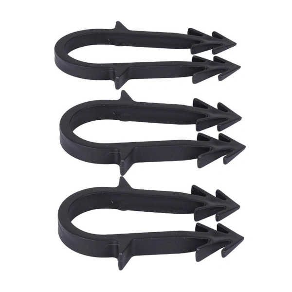 Картинка Скоба якорная 50 мм для труб Ø 16-20 мм кассета для такера STOUT