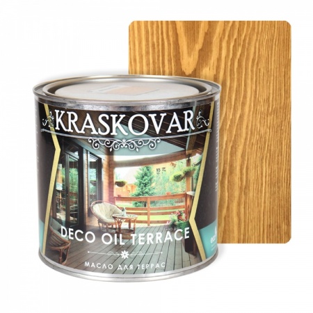 Масло для террас Kraskovar Deco Oil Terrace 2,2 л Можжевельник