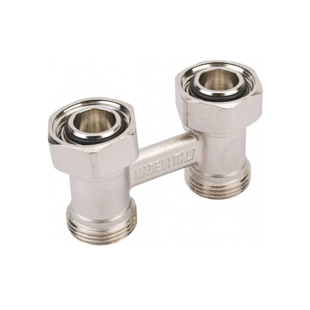 Картинка Узел нижнего подключения радиатора прямой 3/4 STOUT